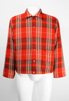 COMME DES GARCONS HOMME 1997 PADDED REVERSIBLE PLAID JACKET