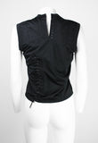 COMME DES GARCONS SS 2005 PUNK BALLERINA LACE UP TOP