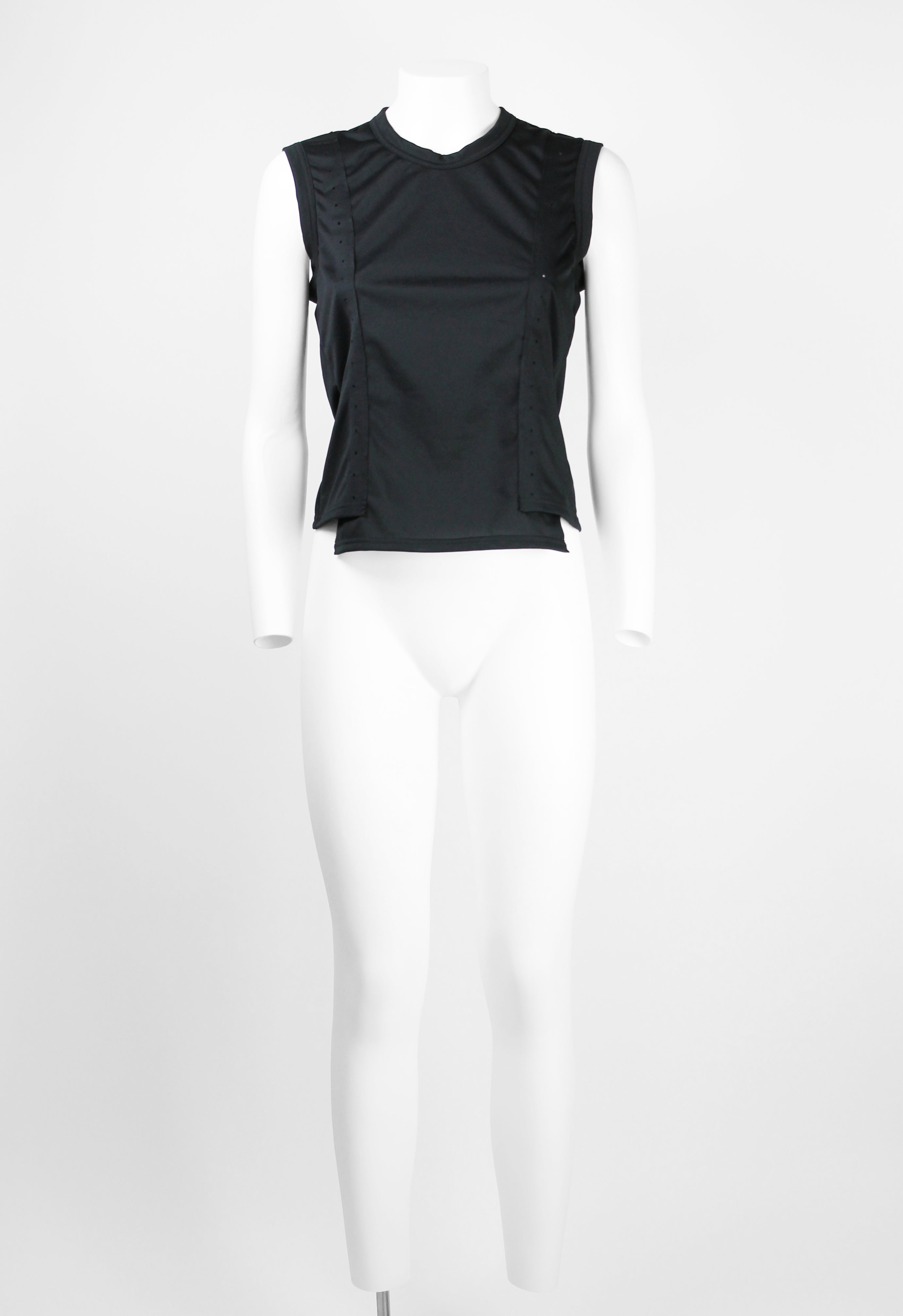 COMME DES GARCONS SS 2005 PUNK BALLERINA LACE UP TOP