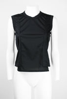 COMME DES GARCONS SS 2005 PUNK BALLERINA LACE UP TOP