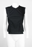 COMME DES GARCONS SS 2005 PUNK BALLERINA LACE UP TOP