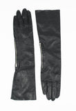 COMME DES GARCONS 1980'S LONG LEATHER ZIP GLOVES