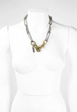 COMME DES GARCONS HEAVY CLASP DOUBLE LOOP CHAIN