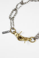 COMME DES GARCONS HEAVY CLASP DOUBLE LOOP CHAIN