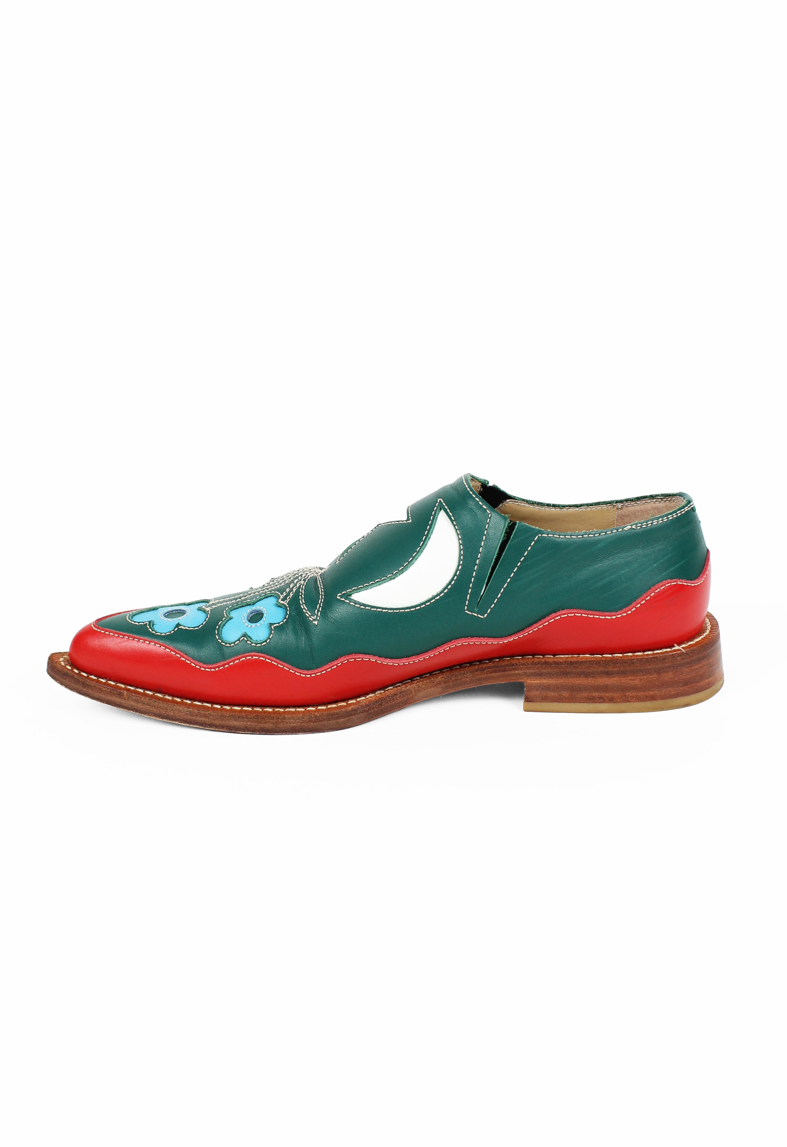 靴 COMME des GARCONS Flower Western COMME DES GARCONS FW 1999 STAR COWBOY SHOES – THE 543