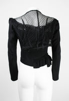 COMME DES GARCONS FW 2004 DARK ROMANCE CORSET JACKET