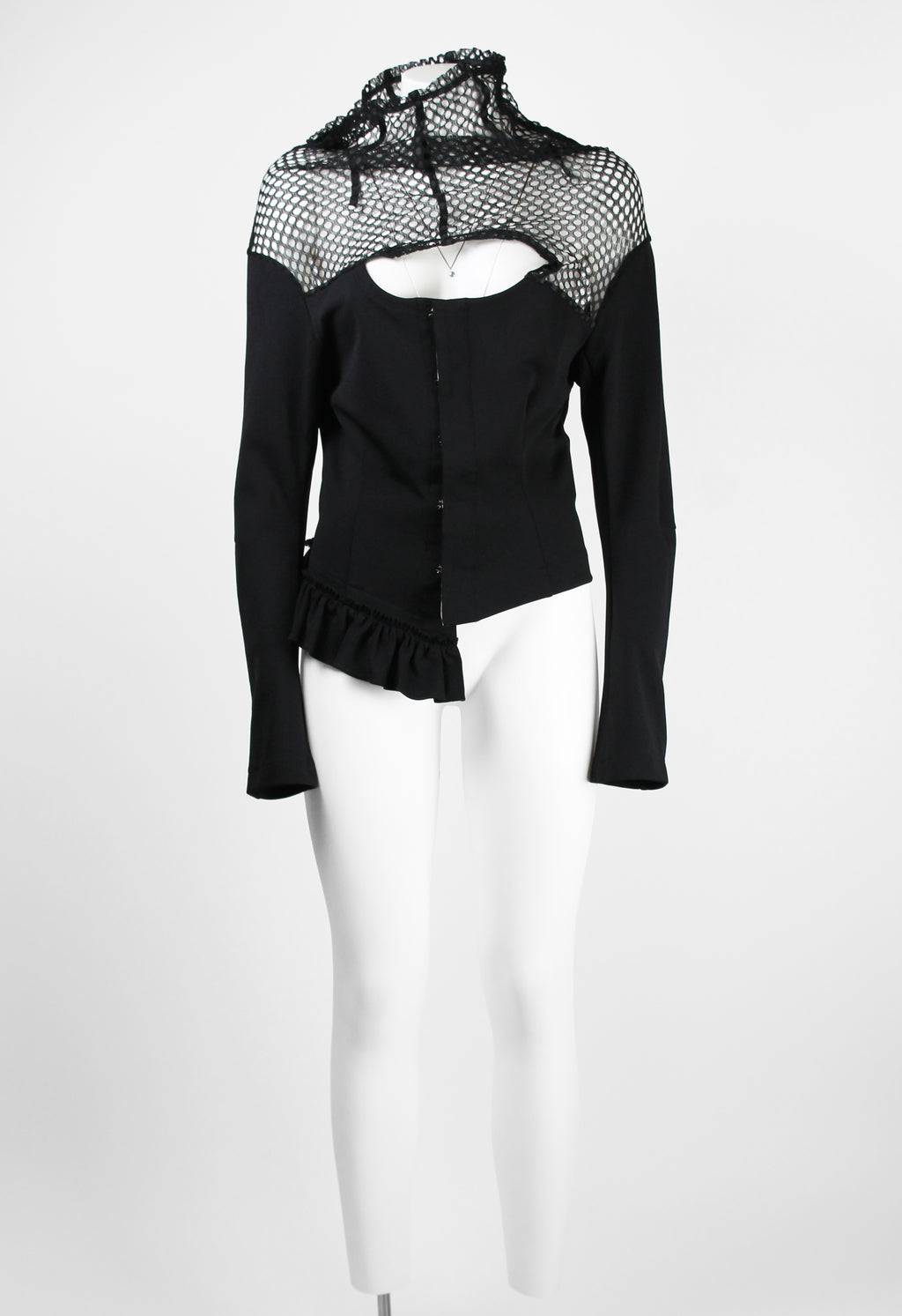 COMME DES GARCONS FW 2004 DARK ROMANCE CORSET JACKET