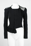COMME DES GARCONS FW 2004 DARK ROMANCE CORSET JACKET