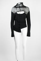 COMME DES GARCONS FW 2004 DARK ROMANCE CORSET JACKET