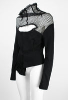 COMME DES GARCONS FW 2004 DARK ROMANCE CORSET JACKET