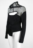 COMME DES GARCONS FW 2004 DARK ROMANCE CORSET JACKET
