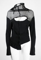 COMME DES GARCONS FW 2004 DARK ROMANCE CORSET JACKET