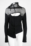 COMME DES GARCONS FW 2004 DARK ROMANCE CORSET JACKET