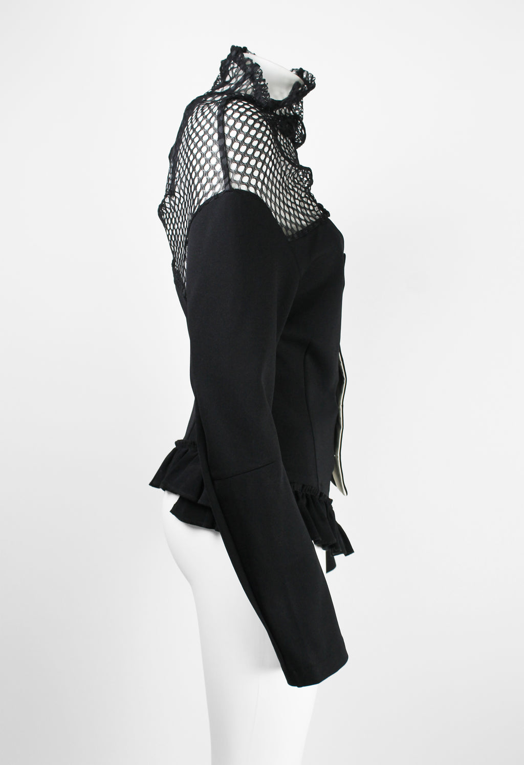 COMME DES GARCONS FW 2004 DARK ROMANCE CORSET JACKET