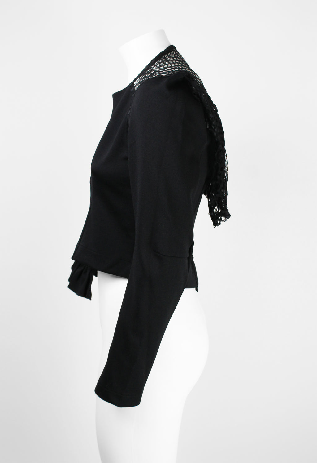 COMME DES GARCONS FW 2004 DARK ROMANCE CORSET JACKET