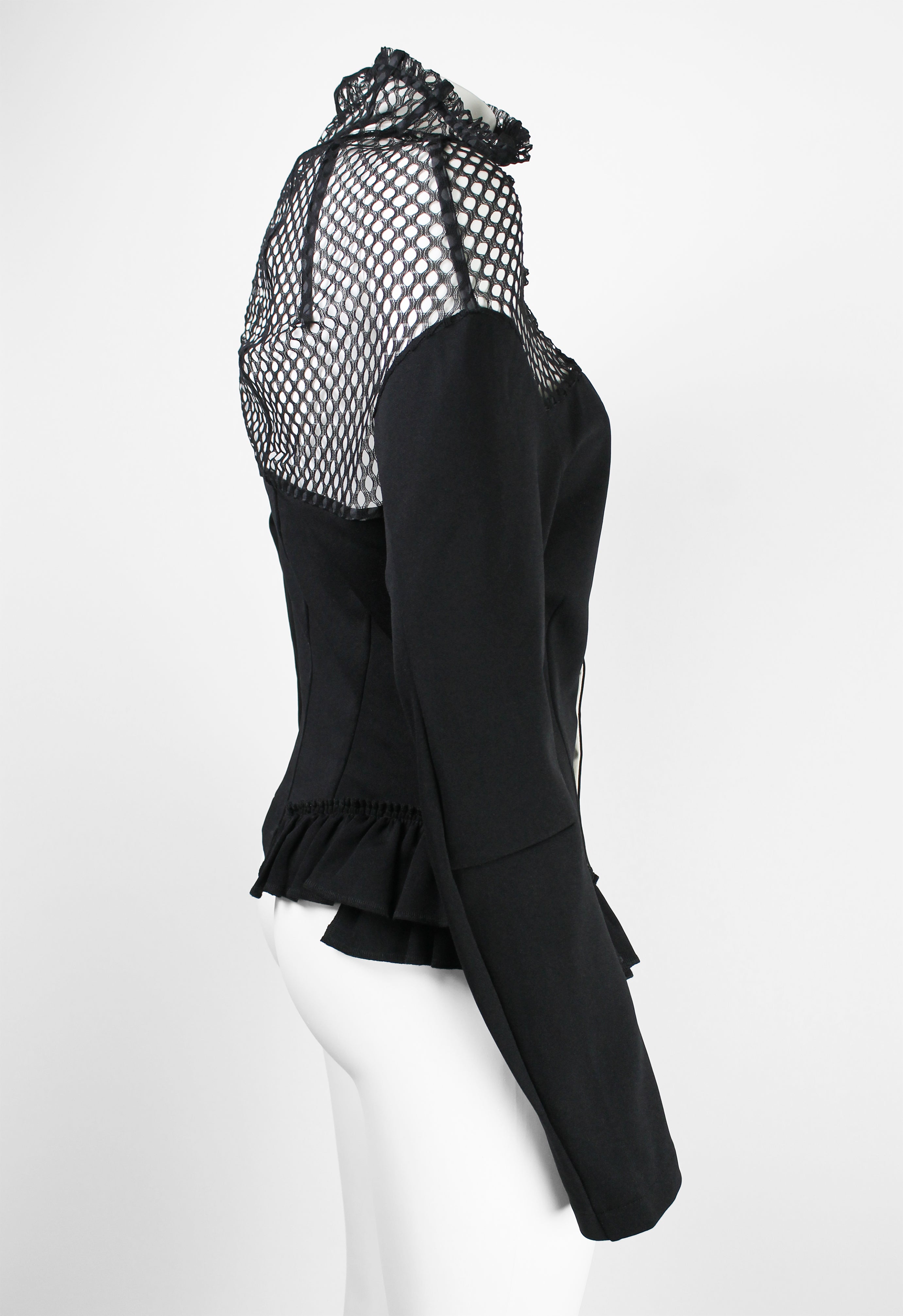COMME DES GARCONS FW 2004 DARK ROMANCE CORSET JACKET
