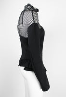COMME DES GARCONS FW 2004 DARK ROMANCE CORSET JACKET