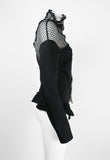 COMME DES GARCONS FW 2004 DARK ROMANCE CORSET JACKET