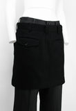 COMME DES GARCONS FW 2004 LAYERED SKIRT AND TROUSERS SET