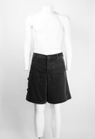 COMME DES GARCONS HOMME PLUS FW 2010 CORDUROY BUCKLE SHORTS