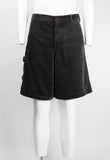 COMME DES GARCONS HOMME PLUS FW 2010 CORDUROY BUCKLE SHORTS