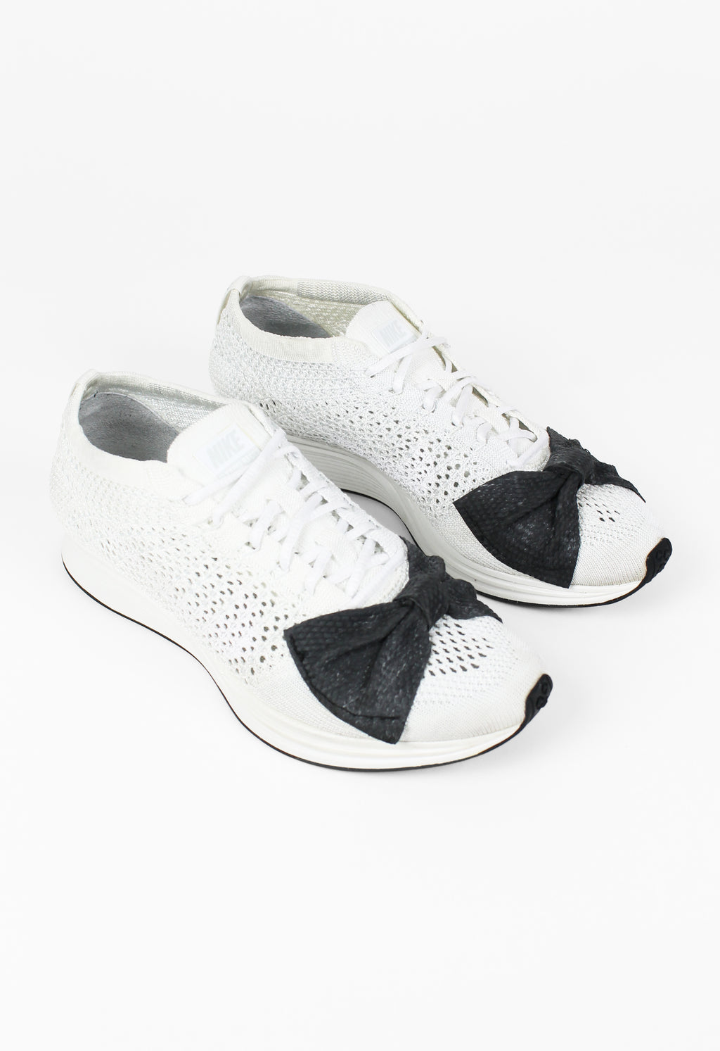 COMME DES GARCONS X NIKE FW 2017 FLYKNIT RACER BOW TRAINERS