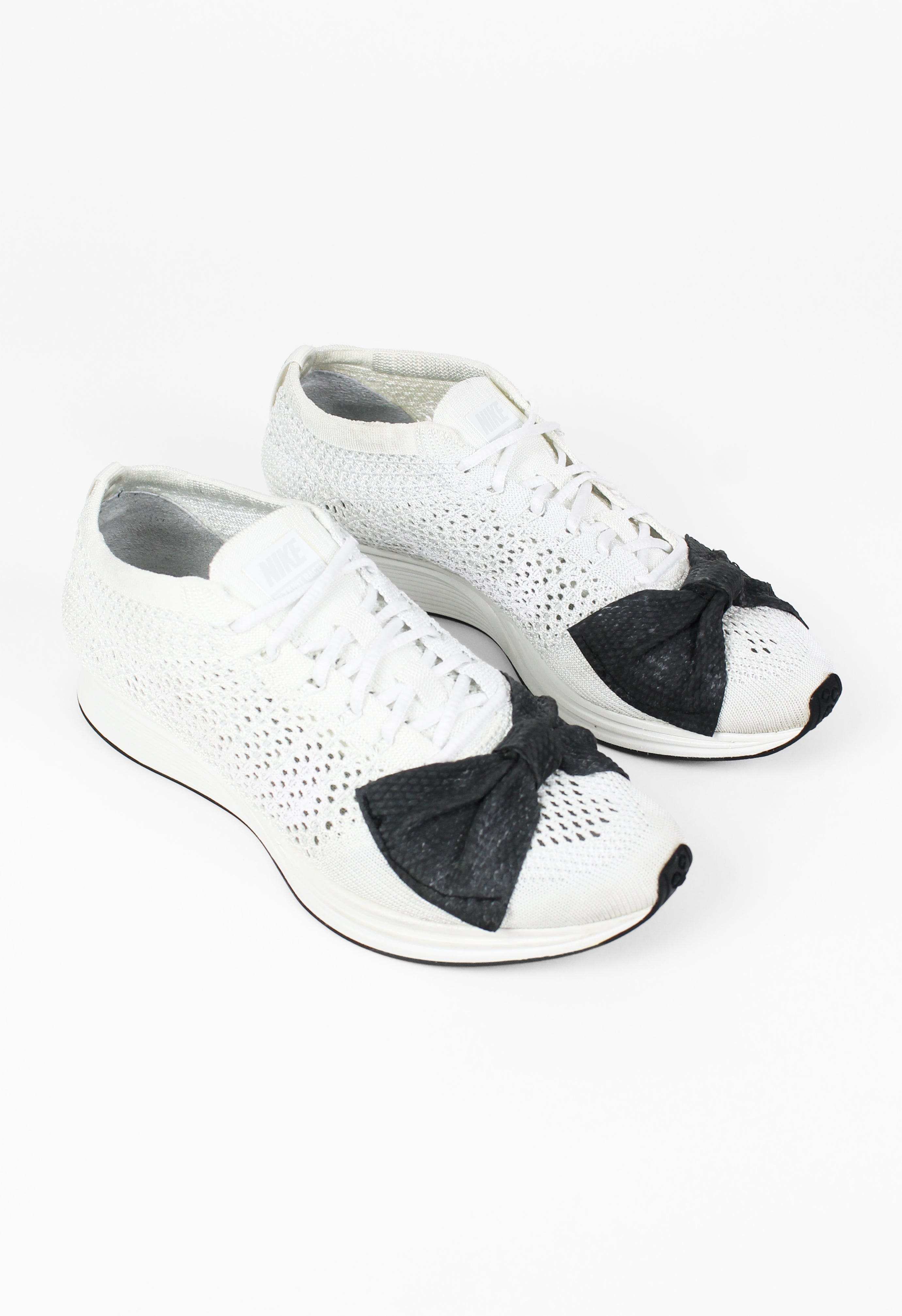 COMME DES GARCONS X NIKE FW 2017 FLYKNIT RACER BOW TRAINERS