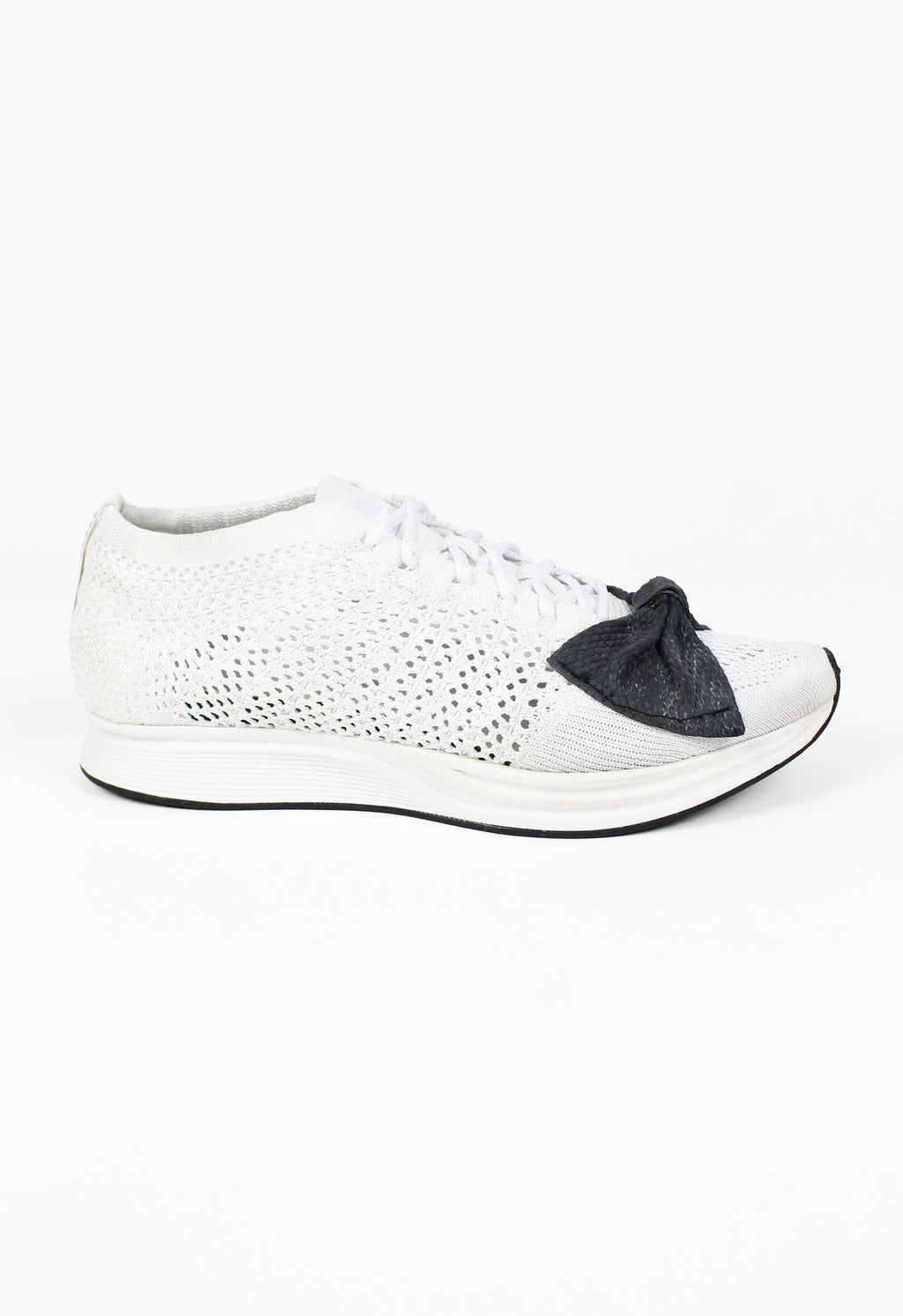COMME DES GARCONS X NIKE FW 2017 FLYKNIT RACER BOW TRAINERS