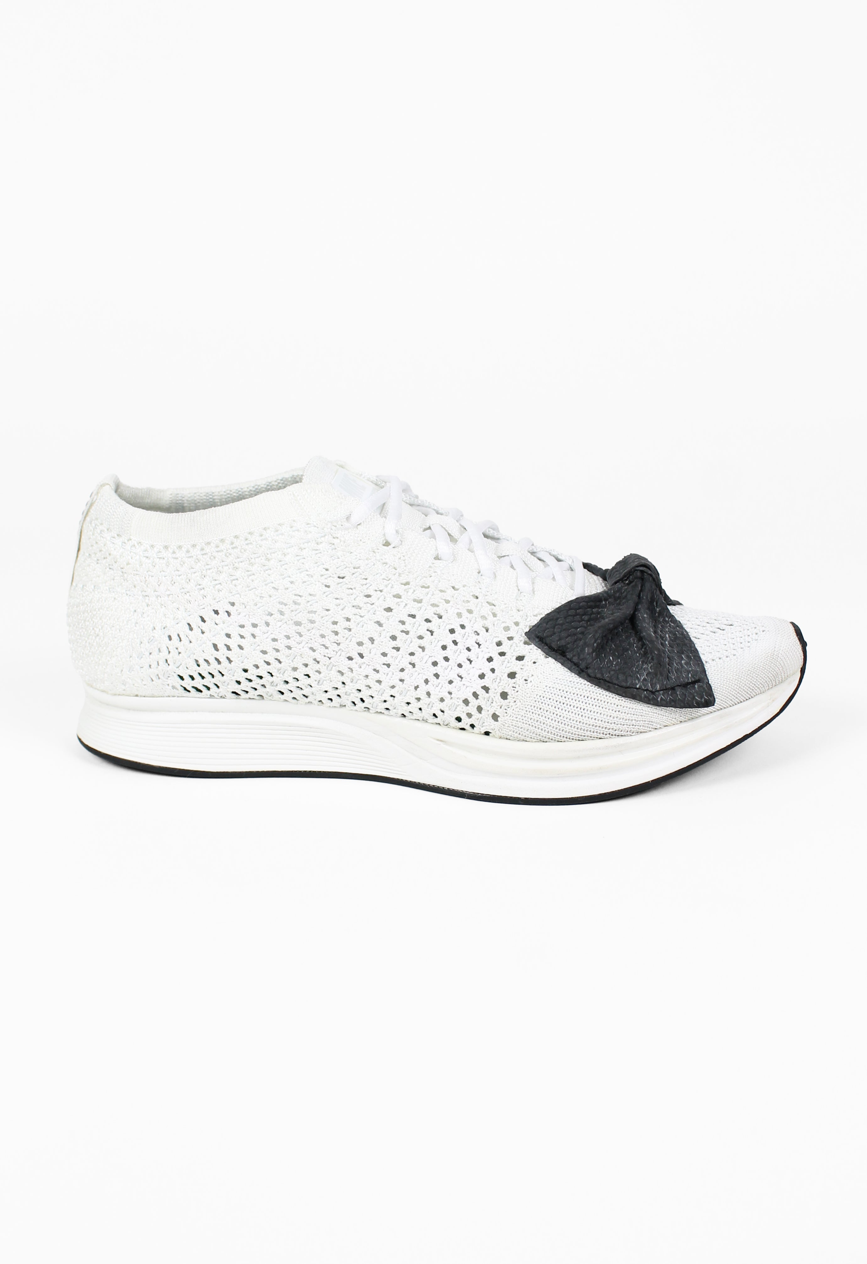 COMME DES GARCONS X NIKE FW 2017 FLYKNIT RACER BOW TRAINERS