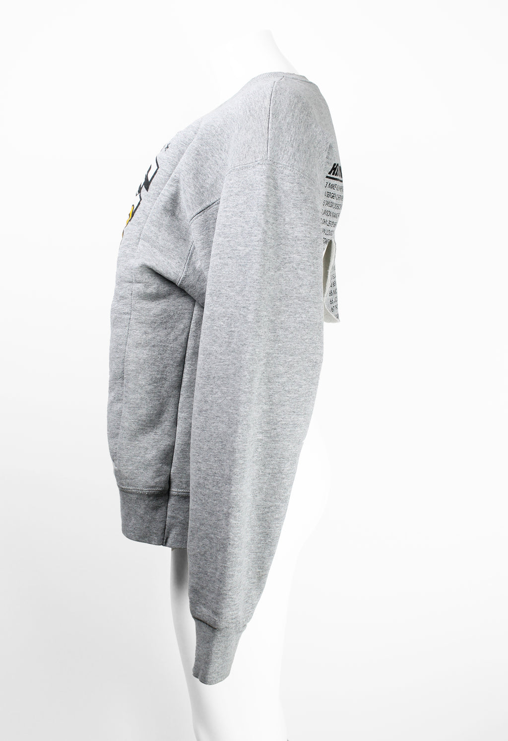 COMME DES GARCONS FW 2018 RECONSTRUCTED PADDED VINTAGE SWEATER