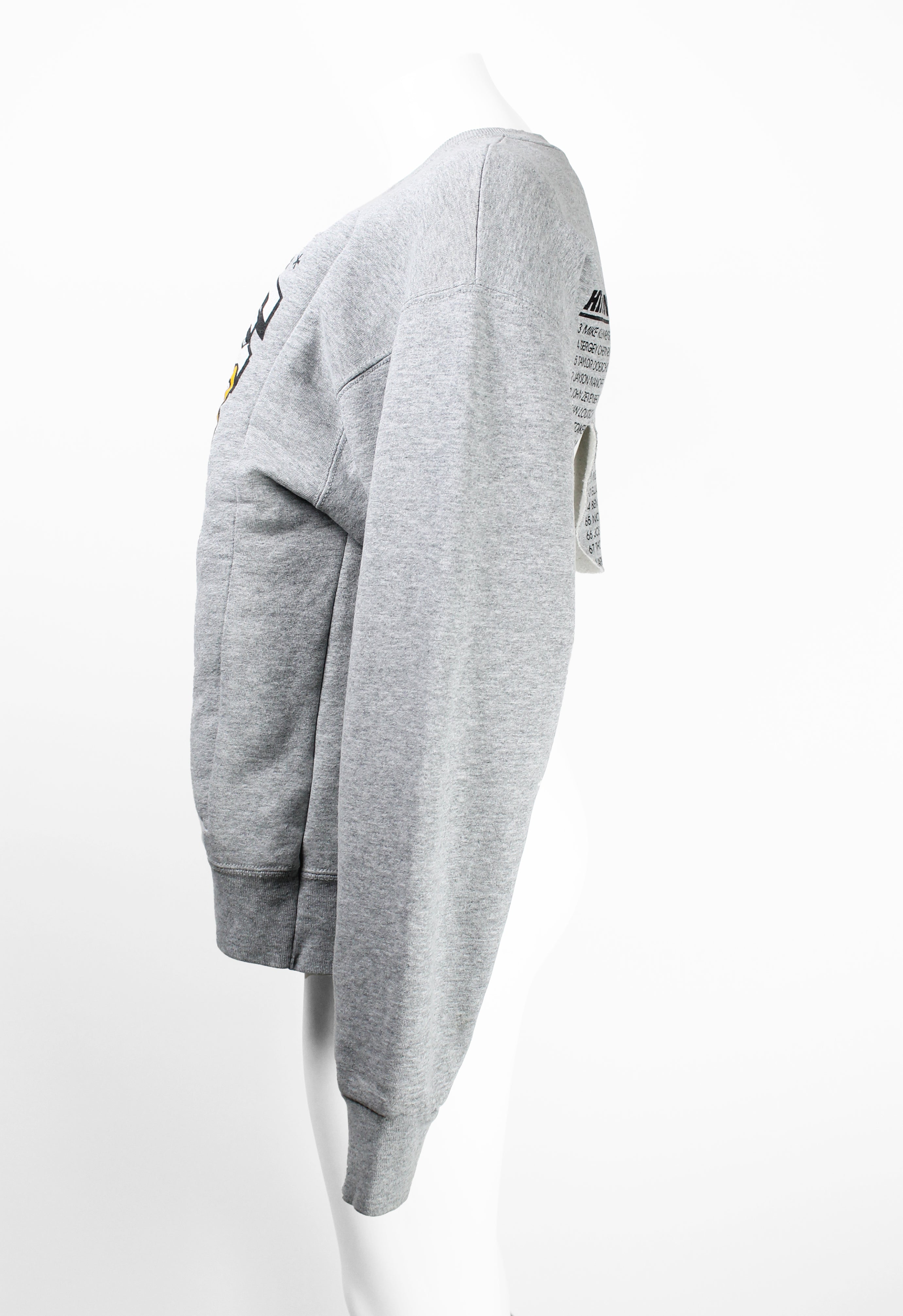 COMME DES GARCONS FW 2018 RECONSTRUCTED PADDED VINTAGE SWEATER