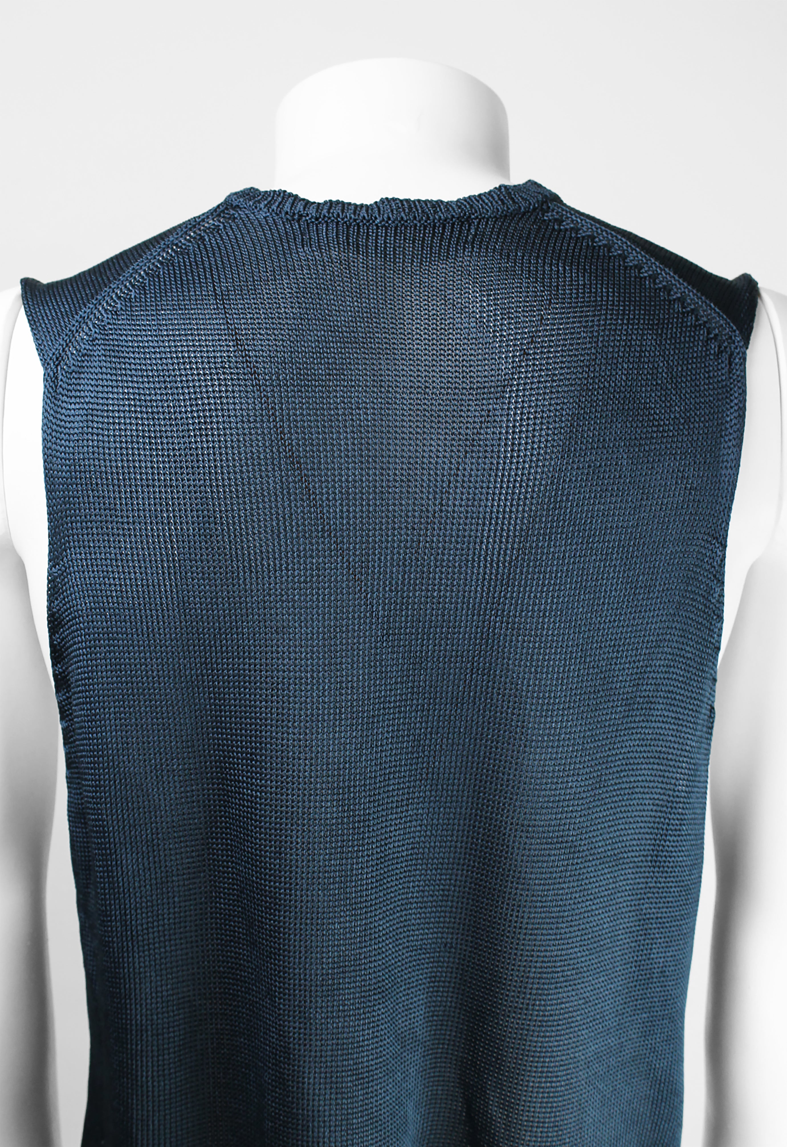 COMME DES GARCONS HOMME 1994 KNITTED RAYON VEST