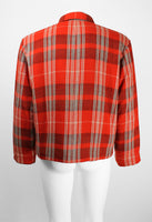 COMME DES GARCONS HOMME 1997 PADDED REVERSIBLE PLAID JACKET