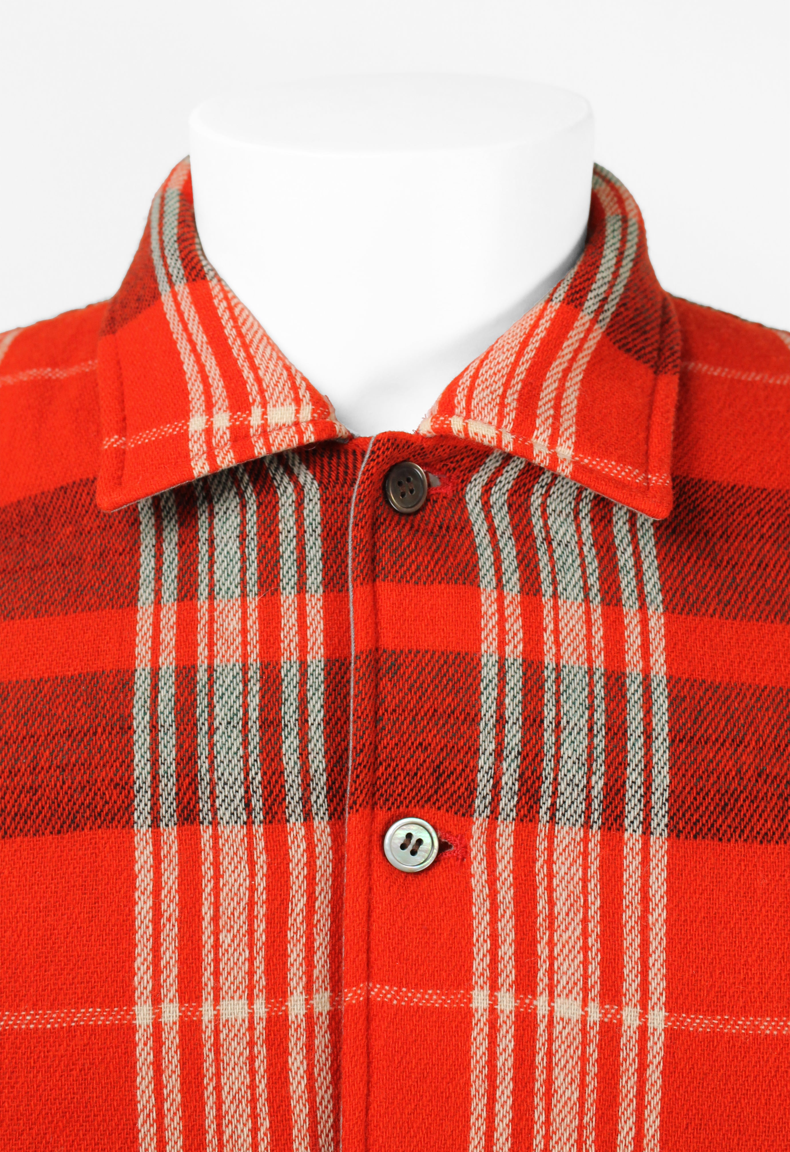 COMME des GARCONS 1991年　ブロックチェックジャケット コムデギャルソンCOMME des GARCONSブロックチェックラウンド