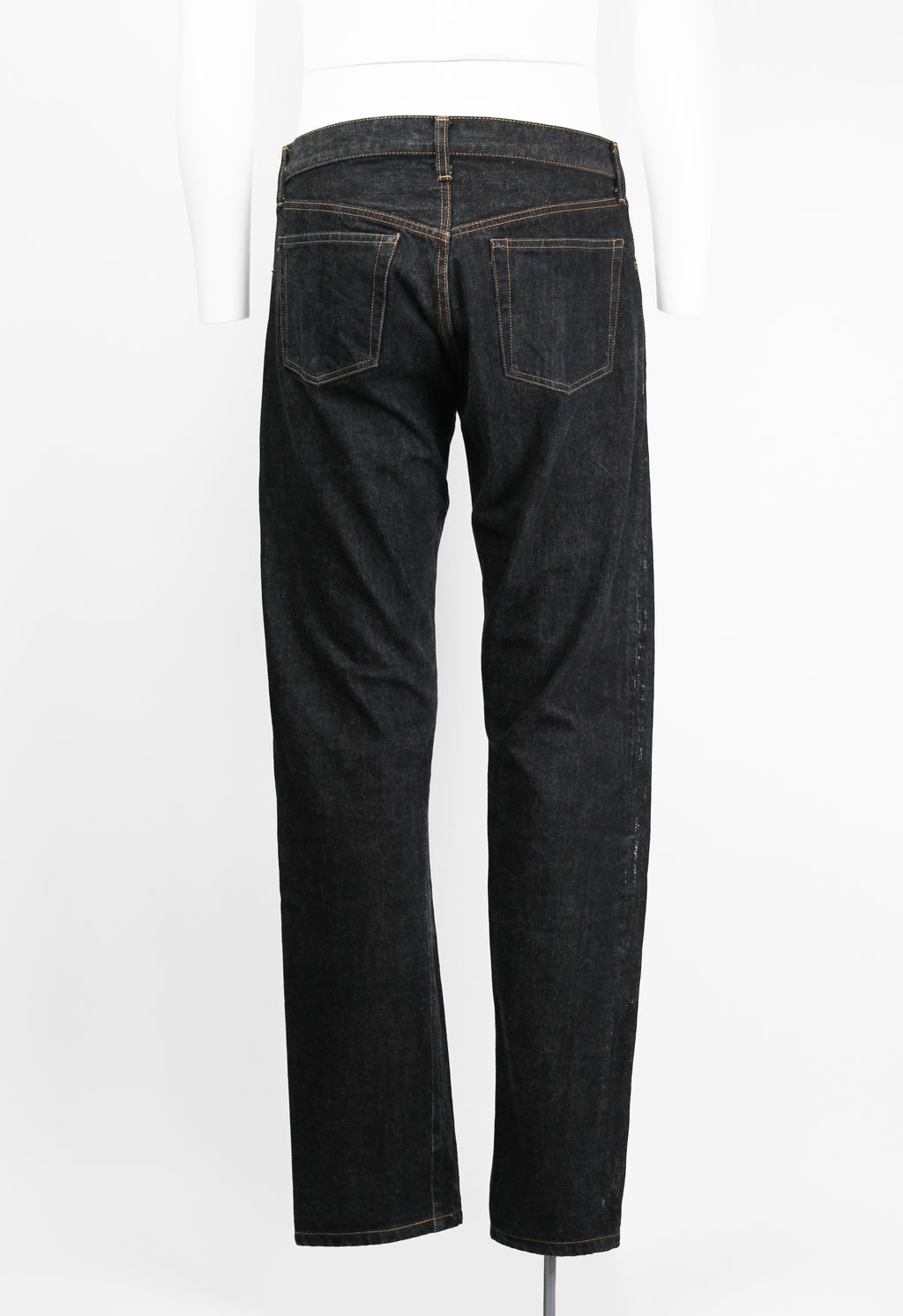 COMME DES GARCONS HOMME 2002 SILVER PAINTED JEANS