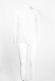 COMME DES GARCONS HOMME PLUS SS 2015 SHEER FLORAL LACE SHIRT