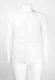 COMME DES GARCONS HOMME PLUS SS 2015 SHEER FLORAL LACE SHIRT