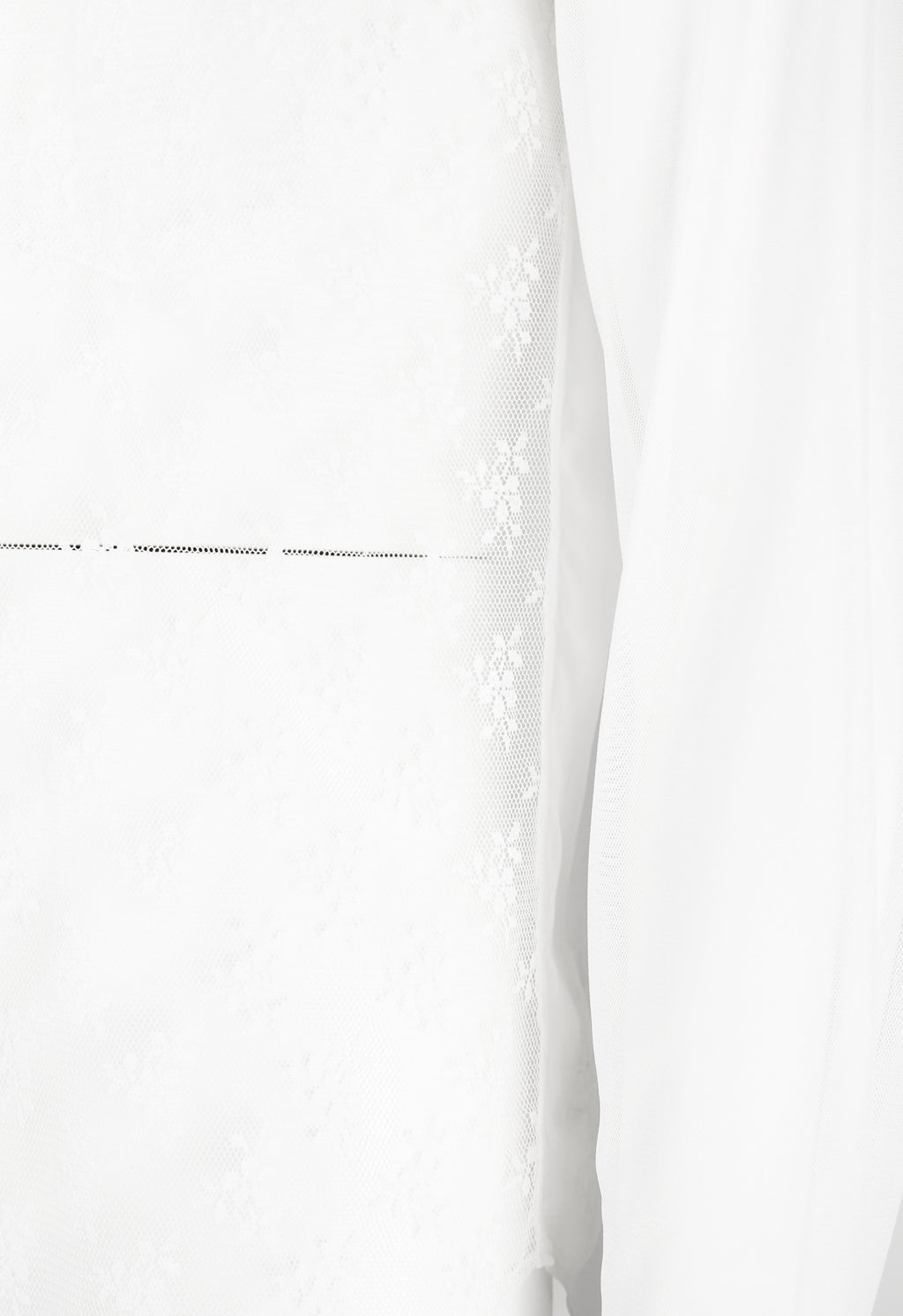 COMME DES GARCONS HOMME PLUS SS 2015 SHEER FLORAL LACE SHIRT