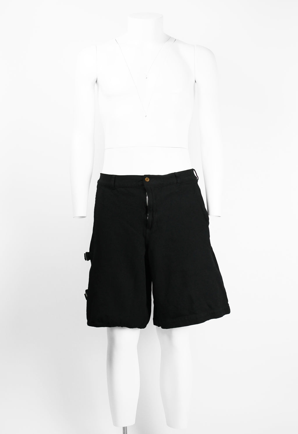 COMME DES GARCONS HOMME PLUS FW 2010 BUCKLE SHORTS