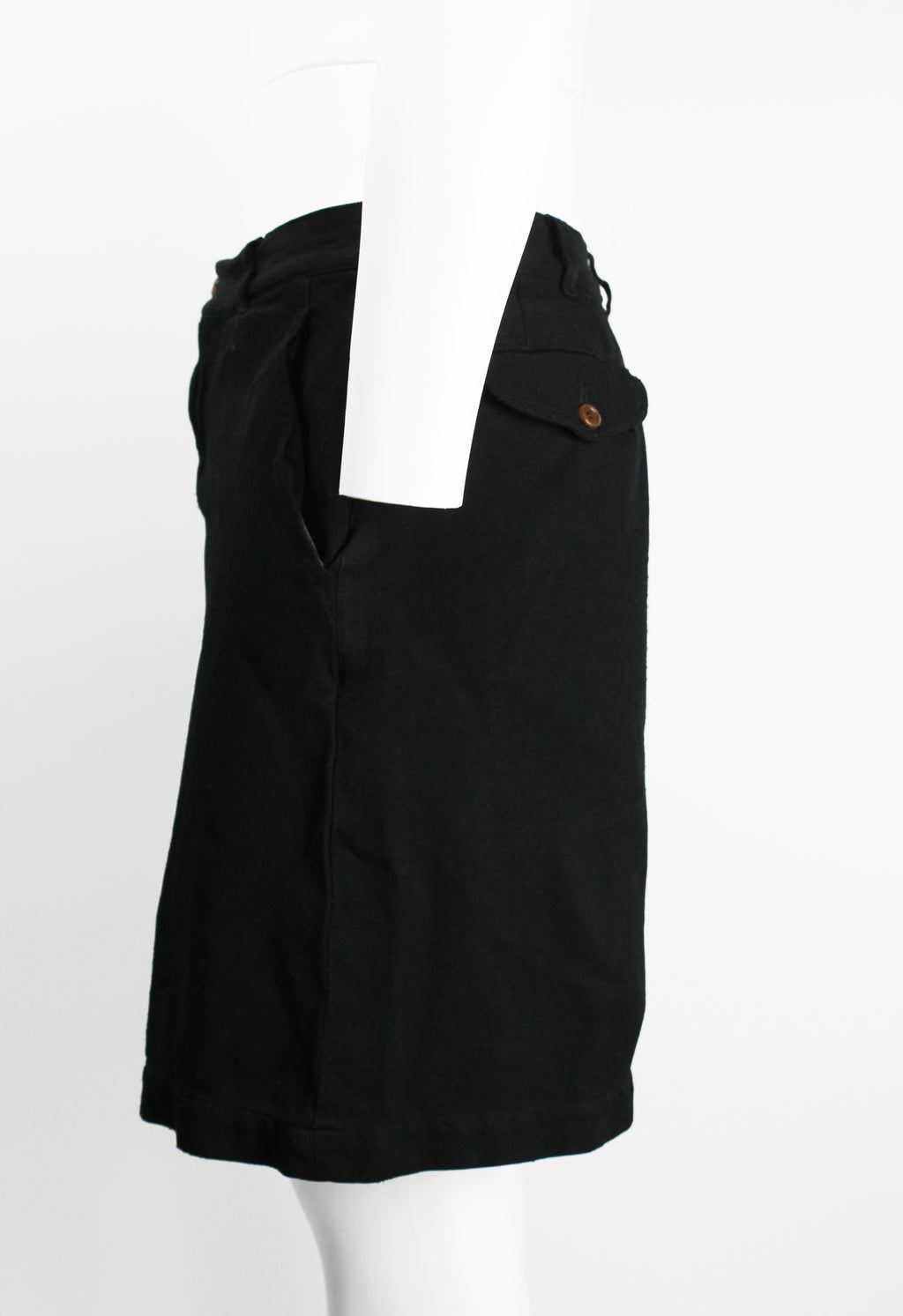 COMME DES GARCONS HOMME PLUS FW 2010 BUCKLE SHORTS