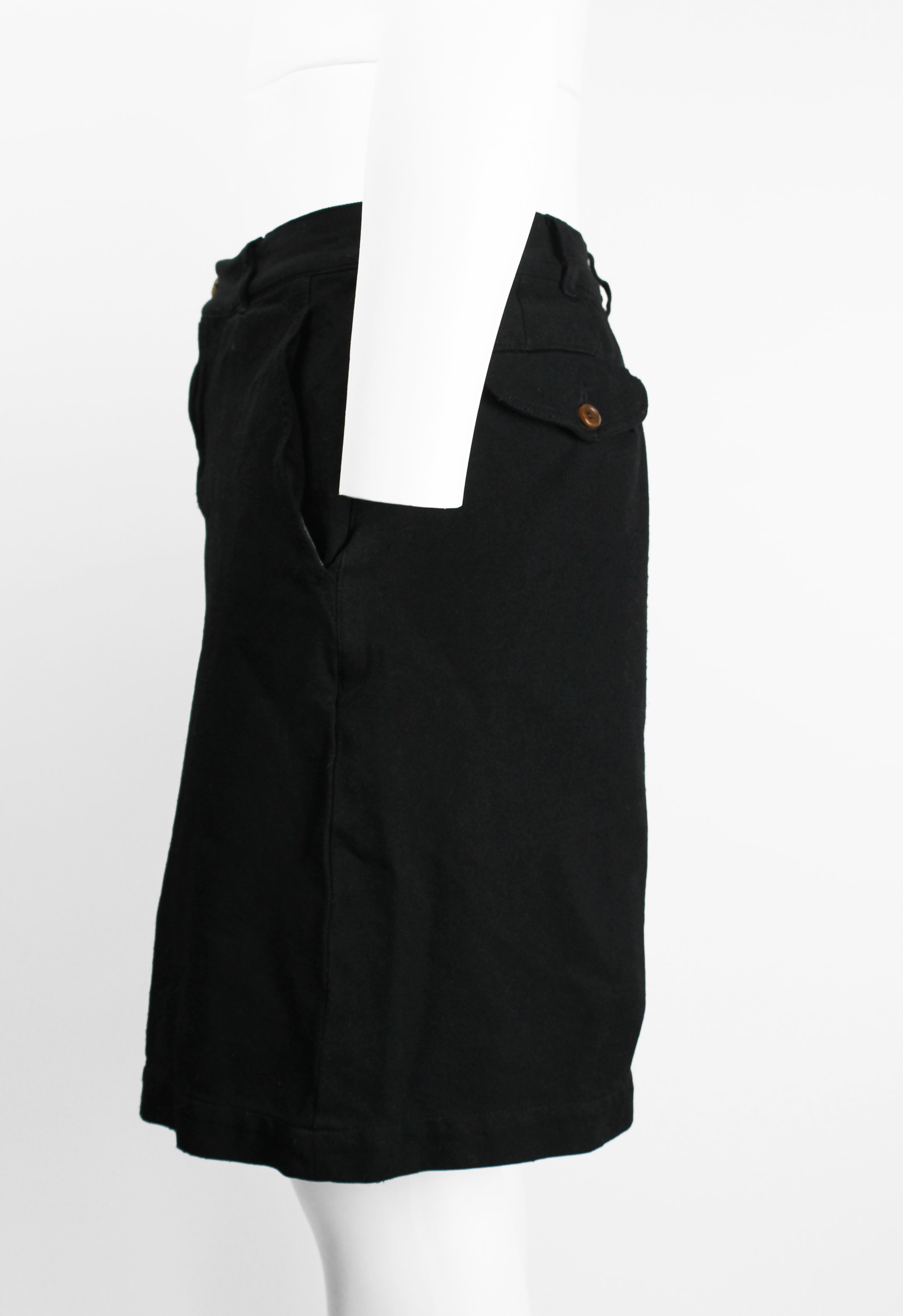 COMME DES GARCONS HOMME PLUS FW 2010 BUCKLE SHORTS