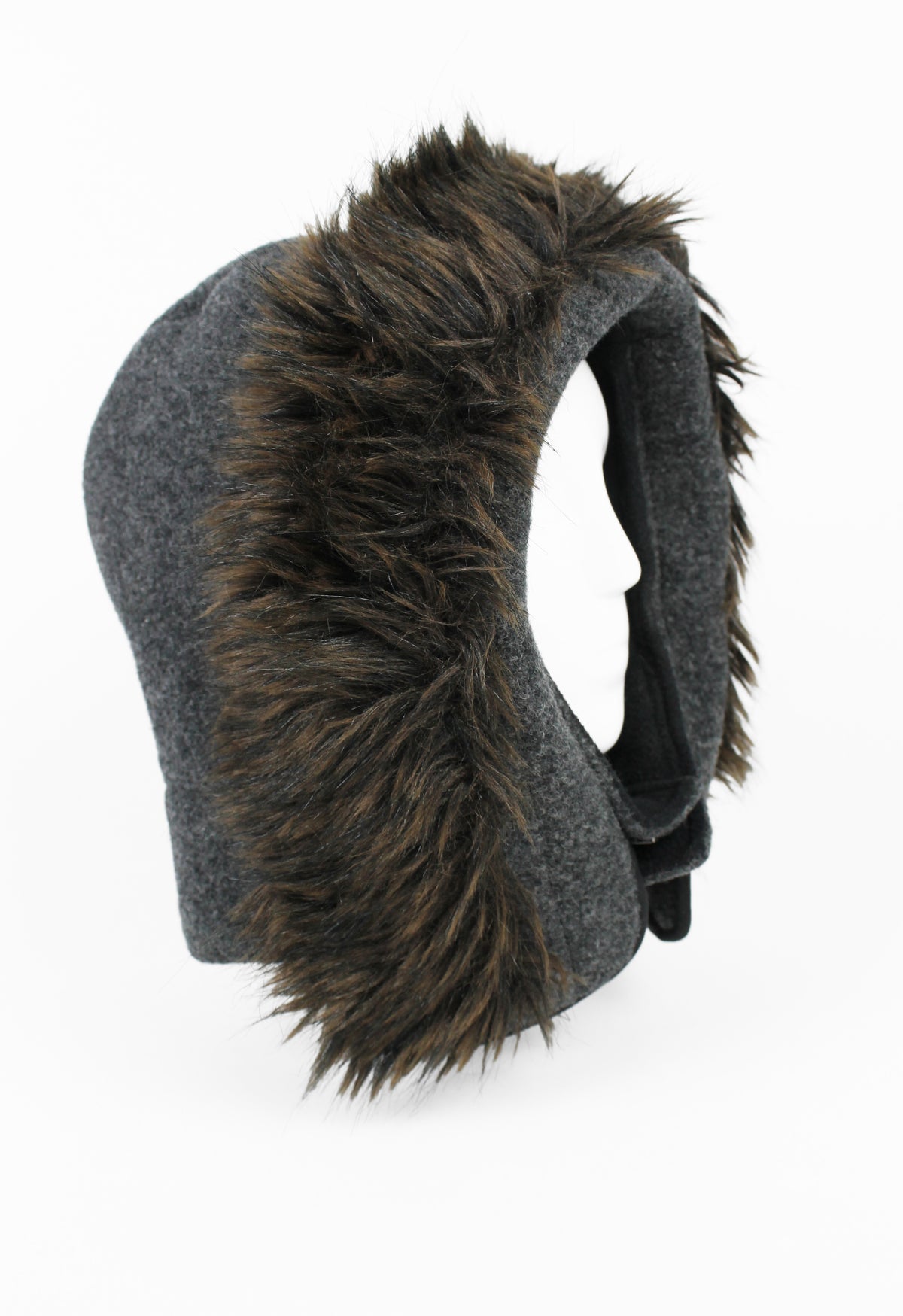 COMME DES GARCONS HOMME PLUS FW 2010 FUR TRIM HOOD