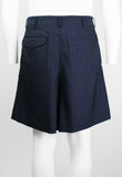 COMME DES GARCONS HOMME PLUS FW 2015 STRIPED WIDE SHORTS