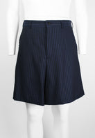 COMME DES GARCONS HOMME PLUS FW 2015 STRIPED WIDE SHORTS
