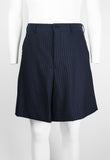 COMME DES GARCONS HOMME PLUS FW 2015 STRIPED WIDE SHORTS