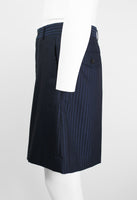 COMME DES GARCONS HOMME PLUS FW 2015 STRIPED WIDE SHORTS