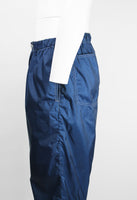 COMME DES GARCONS HOMME PLUS SS 2004 BLUE NYLON TROUSERS