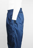 COMME DES GARCONS HOMME PLUS SS 2004 BLUE NYLON TROUSERS