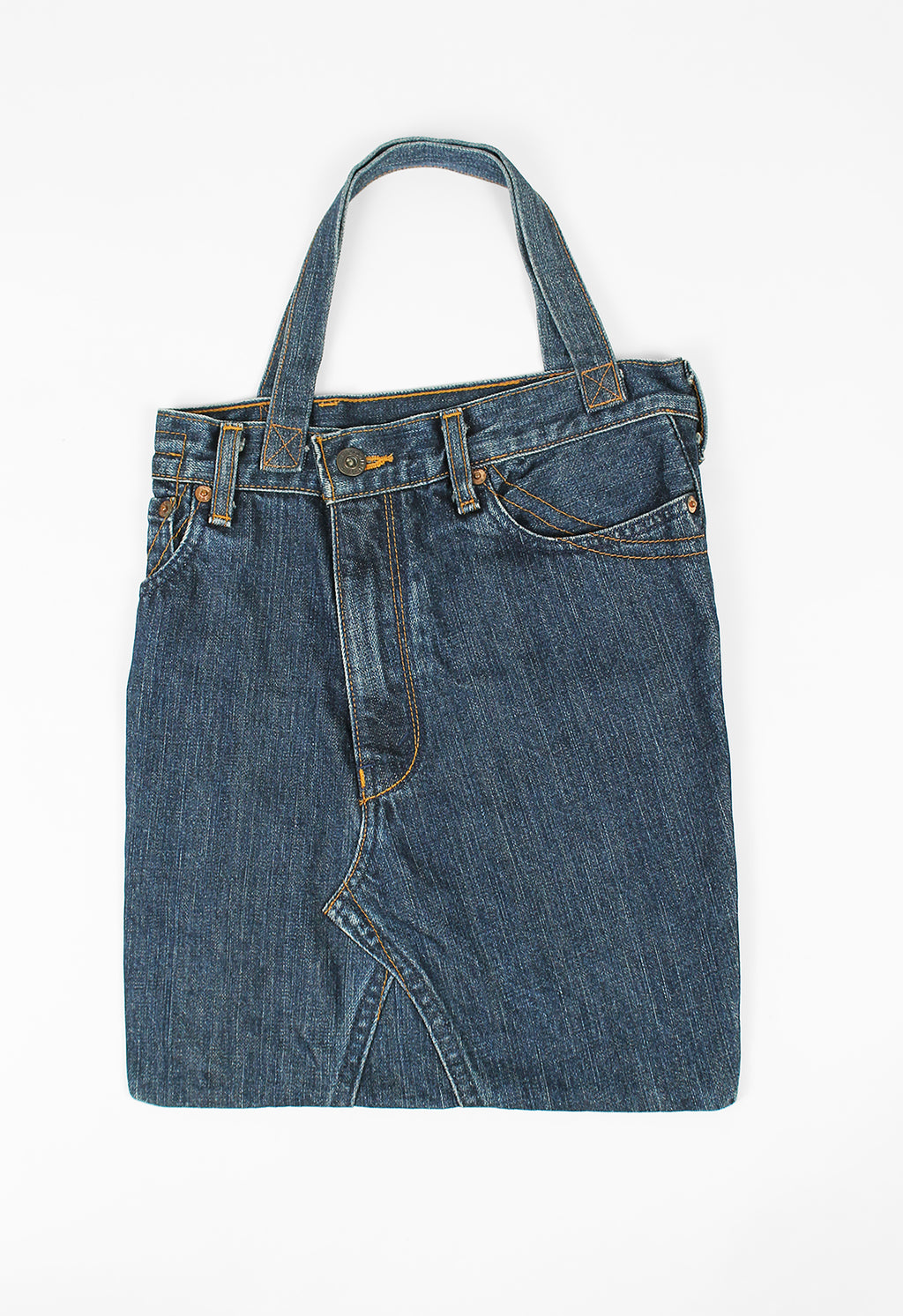 COMME DES GARCONS RECONSTRUCTED LEVI'S JEANS TOTE BAG