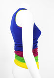 COMME DES GARCONS SS 1990 MULTICOLOURED LAYERED VEST